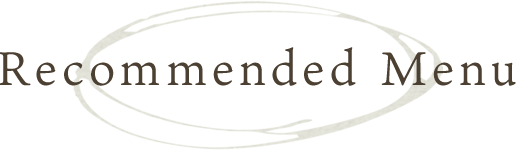 Recommended Menu