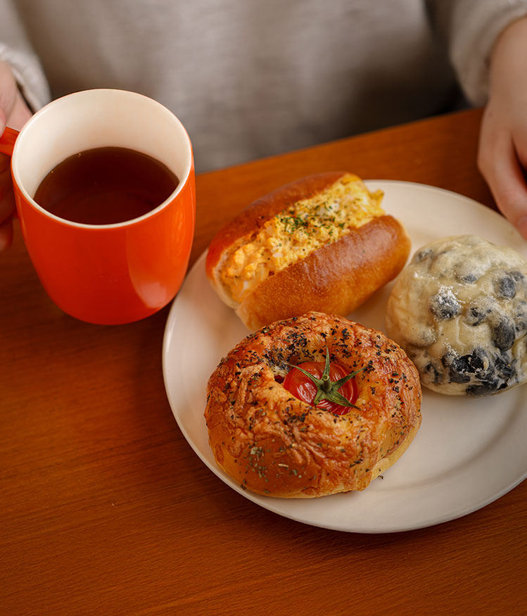パンと紅茶